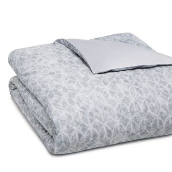 New wo pkg luxury Hudson Park Collection diffused Geometric Duvet Cover King - Picture 2 of 6